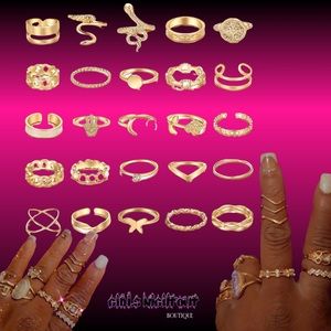 5 for $10 Costume Rings